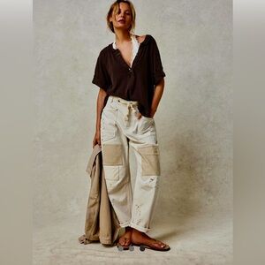 We the free moxie pull on barrel jeans